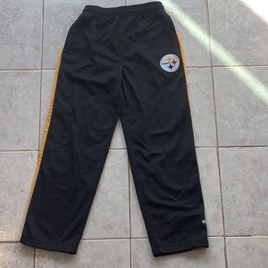 💥 Reebok Pittsburgh Steelers athletics pants size 10/12 Med